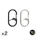 【日祝も発送】NITEIZE ナイトアイズ Gカラビナー #2 G-SERIES DUAL CHAMBER CARABINER 鍵 まとめる カラビナ キーホル...