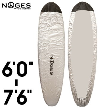 ファンボード用 デッキカバー NOGES ノージス 6’0”-7’6” ワックスガード サーフボード用 サーフィン 便利グッズ 【あす楽対応】