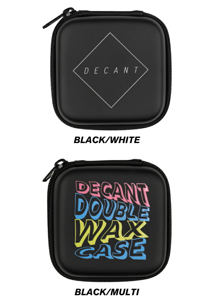 Decant デキャント ダブルワックスケース DOUBLE WAX CASE サーフィン サーフワックス 収納ケース 保管 保冷剤付き 【あす楽対応】通販格安セール情報　楽天　通販
