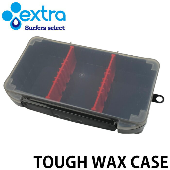 EXTRA エクストラ ワックスボックス Tough Wax Case タフワックスケース ワックスパック 四角 TOOL BOX ツールケース サーフィン 小物入れ 【あす楽対応】