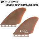 future フィン ツインフィン フィッシュ TRUE AMES トゥルーアームズフィン LOVELACE PIGGYBACK KEEL ラブレース ラブレス ピギーバックキール ショートボード用 キールフィン レトロフィン FUTURES.ベース サーフィン