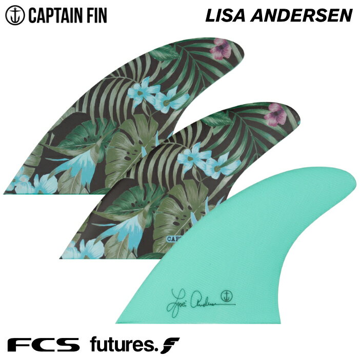ե ե ץƥե 硼ȥܡ CAPTAIN FIN CO. LISA ANDERSEN JUNGLE ꥵ 󥰥 FCS FUTURES. ȥ饤ե 3ե 饹