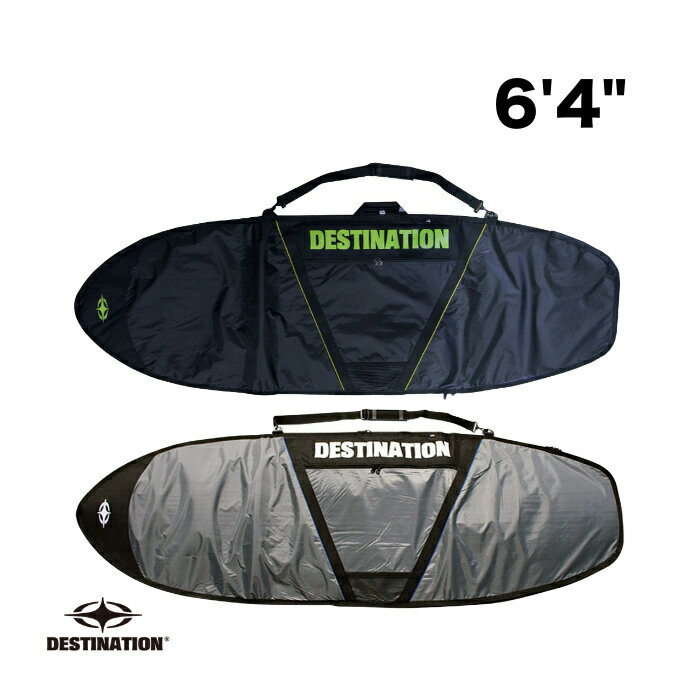 サーフボードケース DESTINATION デスティネーション ブイカット デイバッグ デイトラベル フィッシュ 6’4” V-CUT DAY TRAVEL FISH＆WIDES 6’4” ハードケース レトロボード用 フィッシュボード用 サーフィン