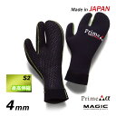 MAGIC マジック 4mm サーフグローブ Prime α HYB MITTEN GLOVE ミトンタイプ プライムアルファハイブリッドミトングローブ 4mmグローブ サーフィングローブ サーフィン グローブ 冬用 防寒 グッズ その1