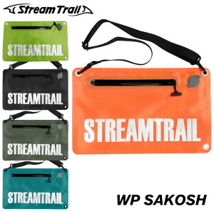 【PT10倍中！1日23:59迄】ストリームトレイル ショルダーバッグ 防水バッグ StreamTrail WP SAKOSH ウォータープルーフ サコッシュ ショルダーポーチ ボディバッグ ボディーバッグ SUP マリンスポーツ 自転車 バイク ツーリング アウトドア