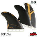【日祝も発送】future フューチャー フィン トライフィン ショートボード用 DEFLOW デフロウ デフロー ROCKET ロケット Mサイズ Lサイズ ...