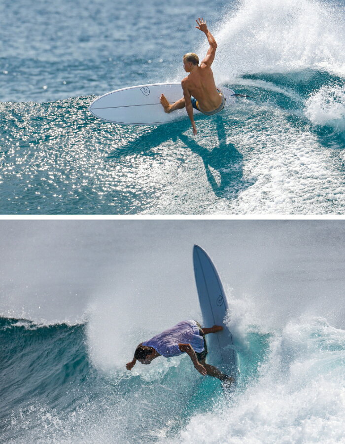 トルクサーフボード ミッドレングス TORQ SURFBOARDS TET BIGBOY 23 - POP DESIGN 6’10” ビッグボーイ23 ポップデザイン 5フィン トライフィン クワッドフィン ショートボード エポキシボード EPSボード サーフィン 3