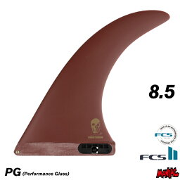 FCS2 FIN エフシーエス2フィン センターフィン ロングボード用 CHRISTENSON - PG BLOOD RED 8.5” クリステンソン パフォーマングラス ブラッドレッド シングルフィン ミッドレングス サーフィン 【日本正規品】