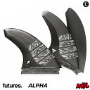 【日祝も発送】フューチャー フィン トライフィン ベクター FUTURES. FIN フューチャーフィン ALPHA VECTOR 3/2 ブラック/シルバー ...