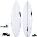 【エントリーでPT10】 DHD サーフボード ディーエイチディー UTOPIA ユートピア CLEAR クリアー 5’7” 5’8” 5’9” 5’10” 5...