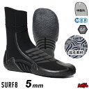 サーフィン ブーツ 起毛 冬用 サーフ8 5mm SURF8 サーフエイト 85F1GF1 5mmスプリットソールブーツ GF起毛 中割れ 5mmブーツ サーフ...