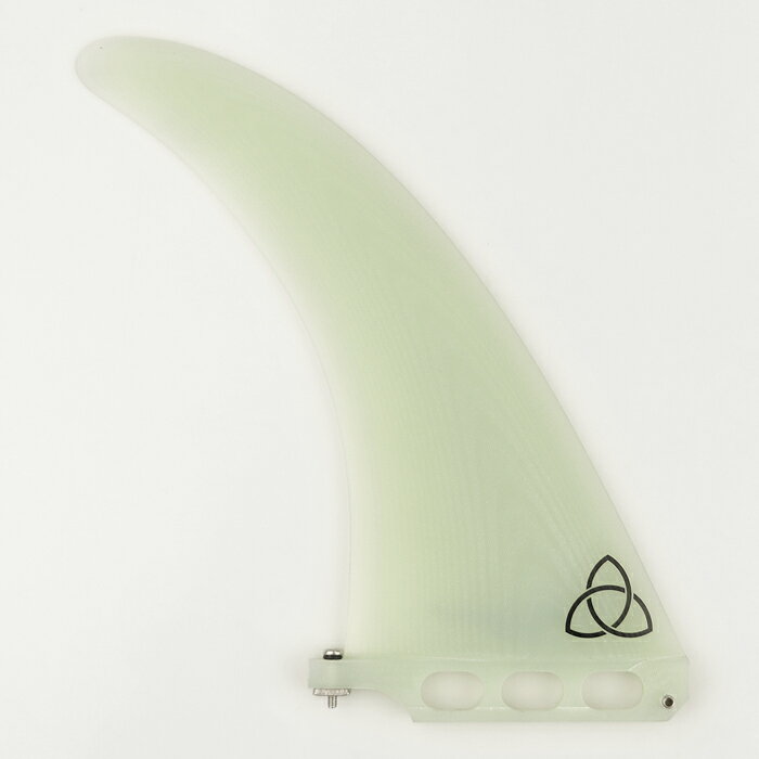 マニアック 波乗り&スケボーSHOPのスキップフライ ロングボード センターフィン NVS Fin - Skip Frye Single Fin 9.25” ネイクドバイキングサーフ G10 ファイバーグラス シングルフィン ロングボードフィン サーフィン｜アングル3