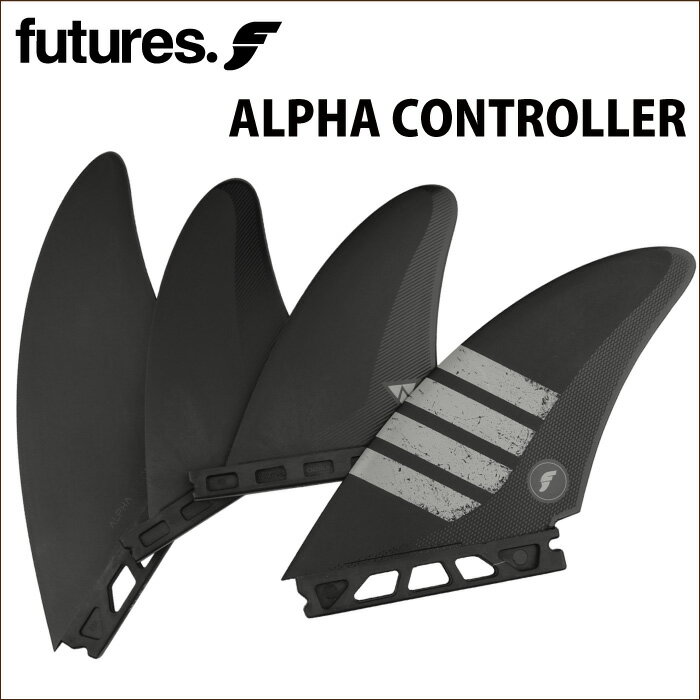 ショートボード用フィン FUTURES. FIN フューチャーフィン ALPHA CONTROLLER アルファ クアッド クワッドフィン 4フィン サーフィン 