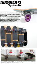 スケボー コンプリート スケートボード サーフスケート WOODY PRESS 36インチ ウッディープレス スラスターシステム2 サーフィンオフトレ用 2