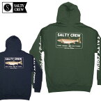 SALTY CREW ソルティークルー メンズ プルオーバーパーカー 70-253 STEELHEAD HOODED FLEECE フードトレーナー バックプリント ニジマス 虹鱒 トラウト 男性用 サーフィン 釣り 【あす楽対応】