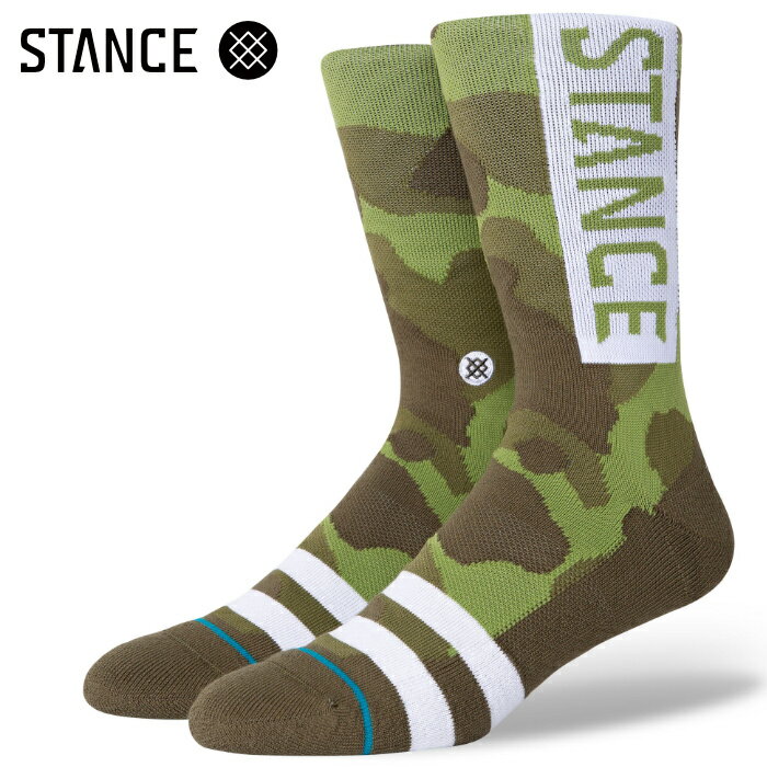 STANCE SOCKS 󥹥å 󥺷 OG - Camo å ϥå 󥺥å