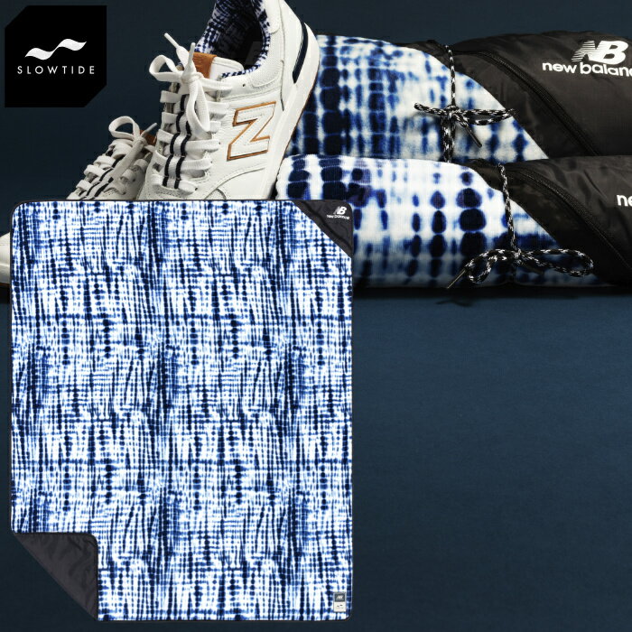 フリースブランケット SLOWTIDE スロウタイド スロータイド ST-641 NEW BALANCE CAMP BLANKET ニューバランス キャンプブランケット 大判ブランケット ビーチマット レジャーシート ひざ掛け …