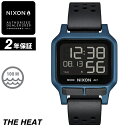 NIXON ニクソン 腕時計 THE HEAT - Blue - A1320-300 ヒート ブルー デジタル時計 100M/10気圧防水 メンズ サーフィン アウトドア 誕生日 クリスマス プレゼント 【あす楽対応】 その1