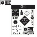 【4/25限定★抽選で最大100 PTバック】 SALTY CREW ソルティークルー ステッカー 52-940 CORE STICKER SHEET 10枚セット シール スケートボード サーフィン スノーボード