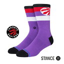 STANCE X^X \bNX C Y uh STANCE SOCKS RAPTORS ST CREW - Red XP[^[\bNX nC\bNX Y\bNX 