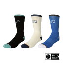 楽天マニアック 波乗り＆スケボーSHOPSALTY CREW ソルティークルー メンズ 靴下 72-950 COMBED COTTON SPORT SOCK ソックス 3P ホワイト ブルー ブラック カジキ 男性用 サーフィン 釣り