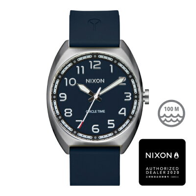 ニクソン 腕時計 メンズ レディース NIXON MULLET - Silver/Teal - A1365-5141 マレット アナログ時計 シリコン ラバー 100M/10気圧防水 【あす楽対応】