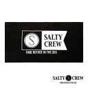 ビーチタオル サーフィン バスタオル 大判 SALTY CREW ソルティークルー SALTYCREW 53-930 ALPHA REFUGE TOWEL 大判バスタオル 綿100 ひざ掛け 膝掛け おしゃれ サーフブランド 釣り ロゴ