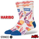 【4/25限定★抽選で最大100 PTバック】 STANCE スタンス ソックス 靴下 メンズ ブランド STANCE SOCKS HARIBO - Multi ハリボー スケーターソックス ハイソックス メンズソックス おしゃれ