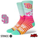 STANCE X^X \bNX C Y uh STANCE SOCKS PADRES CC CREW - Teal phX XP[^[\bNX nC\bNX Y\bNX  yyΉz