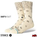 STANCE X^X \bNX C Y uh STANCE SOCKS HANKY - Cream - INFIKNIT CtBjbg XP[^[\bNX nC\bNX Y\bNX  yyΉz