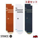 STANCE X^X \bNX C Y uh STANCE SOCKS BASIC 3 PACK CREW+ - Indigo 3Zbg XP[^[\bNX nC\bNX Y\bNX  yyΉz