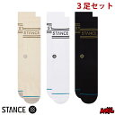 STANCE X^X \bNX C Y uh STANCE SOCKS BASIC 3 PACK CREW+ - Oatmeal 3Zbg XP[^[\bNX nC\bNX Y\bNX  yyΉz