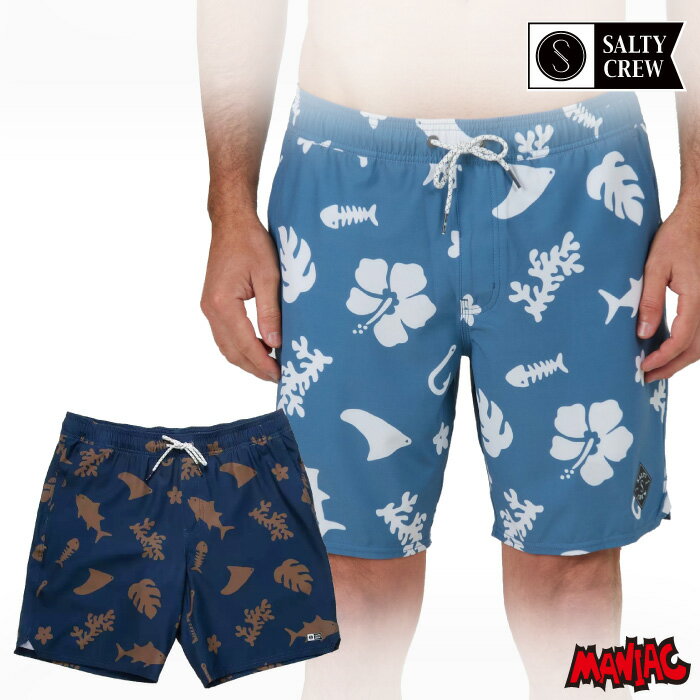 SALTY CREW ソルティークルー SALTYCREW 海パン サーフパンツ メンズ 54-410 LOWTIDE ELASTIC BOARDSHORT ボードショーツ バレーショーツ サーフブランド 水着 サーフトランクス ハーフパンツ …