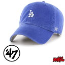 【日祝も発送】47キャップ LA フォーティーセブンブランド ’47クリーンナップ ベースランナー ロサンゼルス・ドジャース ロイヤル ブルー 青 CLEAN ...