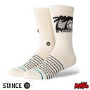 【決算価格】 【日祝も発送】STANCE スタンス ソックス 靴下 くつ下 メンズ ブランド STREET SIGN CREW - Canvas スケーターソッ...