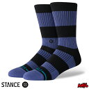 【日祝も発送】STANCE スタンス ソックス 靴下 くつ下 メンズ ブランド STANCE SOCKS FRED CREW - Indigo スケーターソック...
