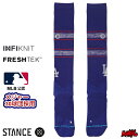 【日祝も発送】STANCE スタンス ソックス 野球 ベースボール 靴下 メンズ ブランド STANCE SOCKS DMND PRO DODGERS ROAD OTC - Blue - ドジャース ブルー FRESHTEK フレッシュテック 草野球 MLB メジャーリーグ おしゃれ