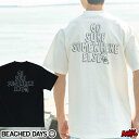 【エントリーでPT10】 【日祝も発送】ビーチドデイズ Tシャツ メンズ 半袖 BEACHED DAYS BY2000038 GO SURF Tee ゴーサーフ...