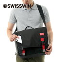 ＼50%OFFクーポン配布中／ SWISSWIN ショルダーバッグ メッセンジャーバッグ 12L メンズ 斜めがけバッグ 斜め掛け バッグ レディース 軽量 2way BAG 斜め掛け 通勤 通学 軽量 バッグ アウトドア マチ 鞄 かばん カバン おしゃれ ブランド