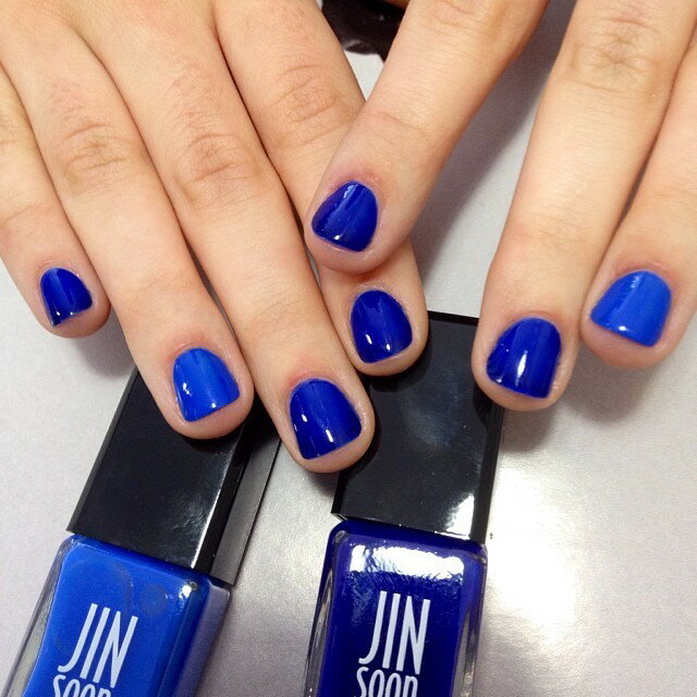 楽天市場 Jin Soon クールブルー ネイル ポリッシュ マニキュア