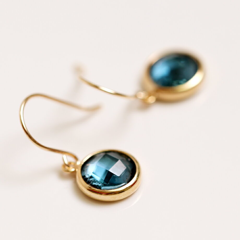 ピアスレディースシンプルk10ジュ...