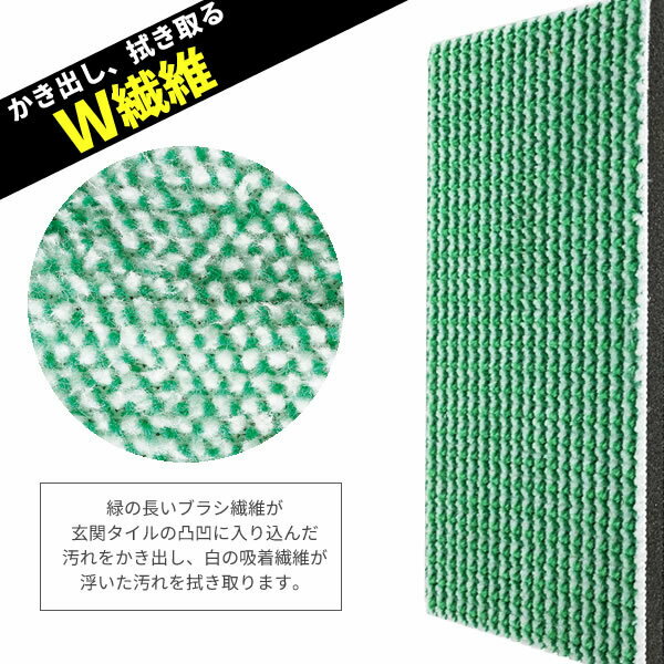 SQA79玄関タイルブラッシングスポンジSP（スペア）【AZ294玄関タイルブラッシングスポンジF用スペア】【玄関　外壁　掃除　清掃　エントランス　入口　出口　駐車場　泥汚れ　アズマ工業　ブラシ　売れている　汚れが落ちる　】 2