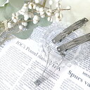 まとめてお得 バレッタ金具 8cm(シルバー) 韓国製 10個セット