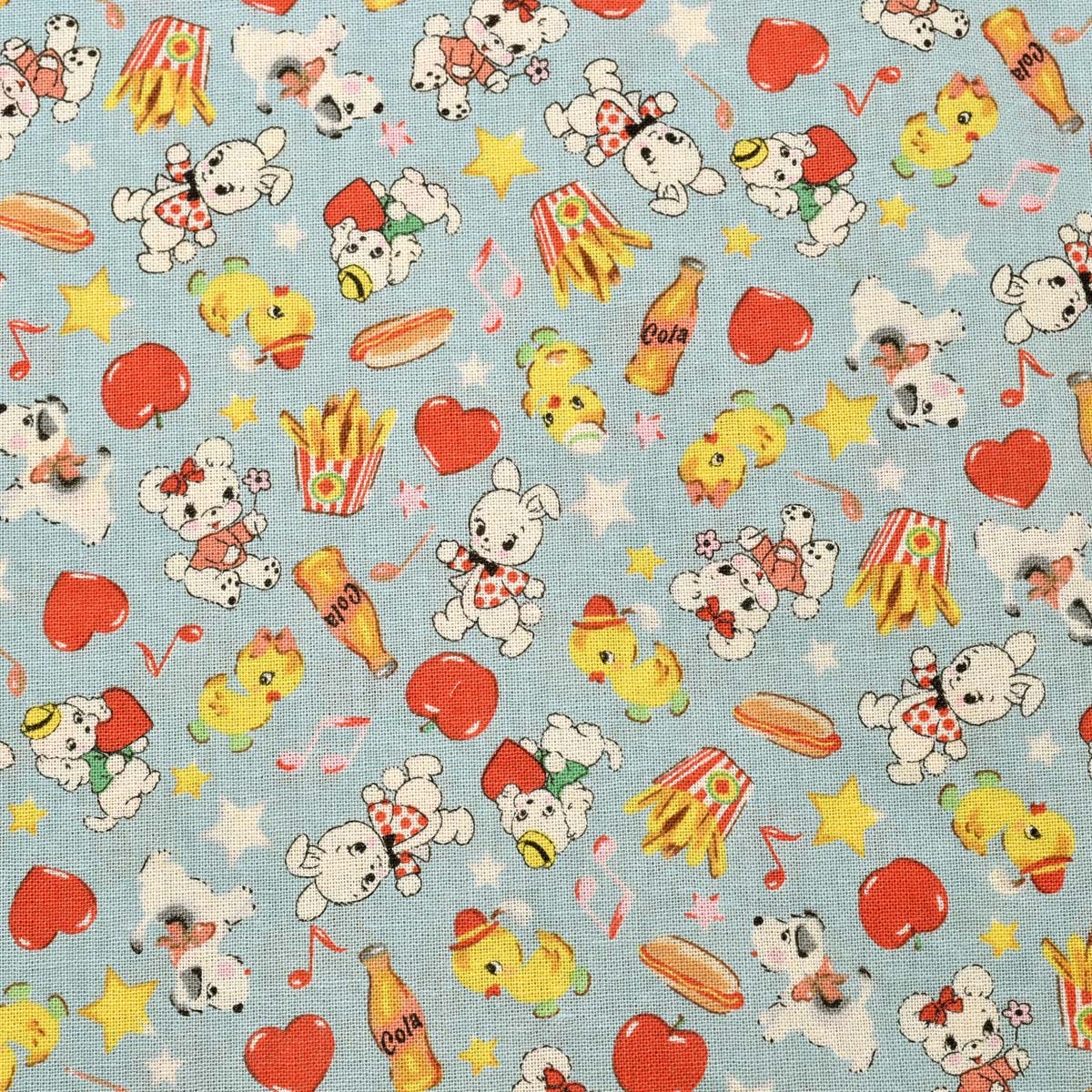 貴重アニマル昭和レトロ生地ヤケあり