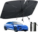 車用サンシェード 傘型 折りたた式 【2025改良型 &二つの開き口】 サンシェード 車 フロント 断熱 遮光 遮熱 uvカット 紫外線遮蔽 頑丈 露先保護カバ...