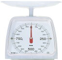 タニタ tanita クッキングスケール キッチン はかり 料理 アナログ 1kg 5g単位 クリアホワイト KA-001 CW(3)