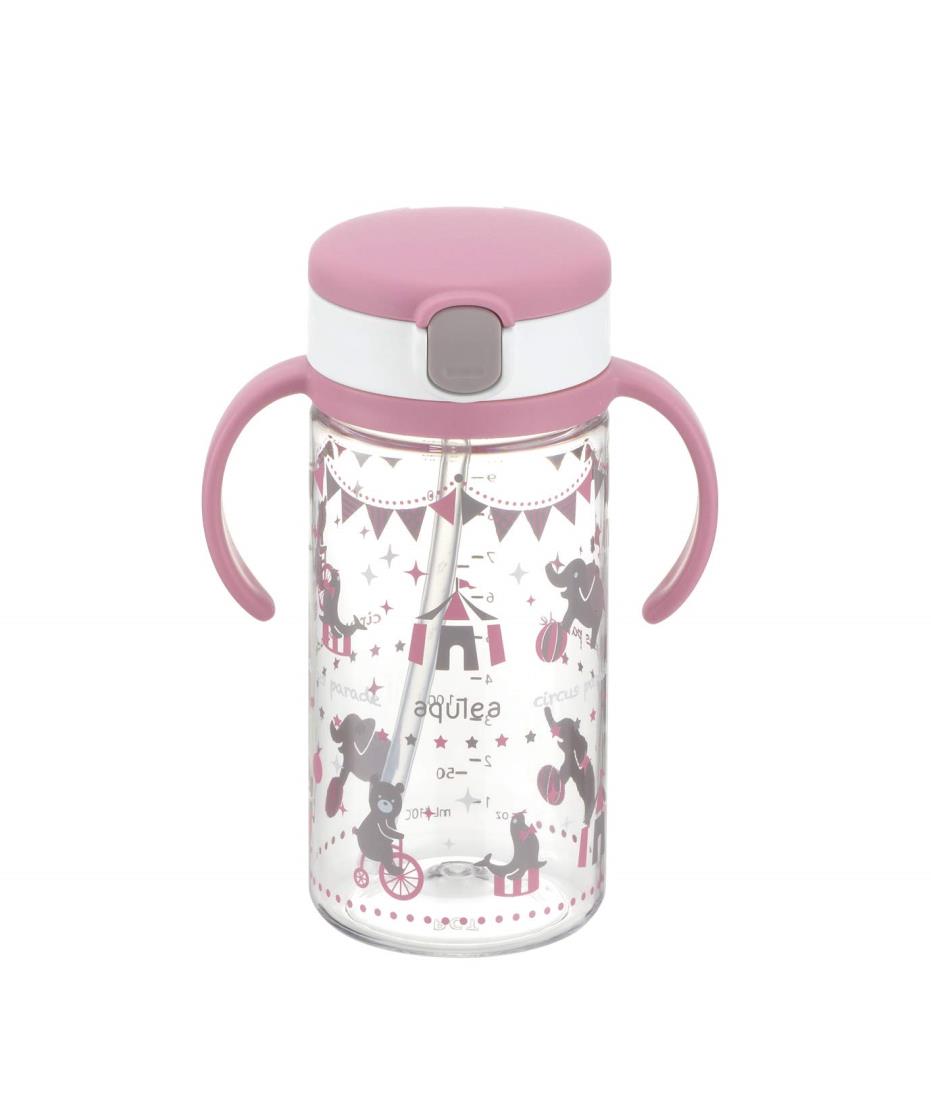 リッチェル アクリア おでかけストローマグR 320 ピンク 1個 320ml 7カ月