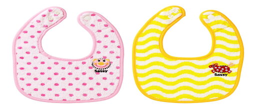 Sassy(サッシー) サッシータオル・ビブセット/ピンク ピンク 2枚 4943169200248 Sassy(サッシー) サッシータオル・ビブセット/ピンク ピンク 2枚 4943169200248