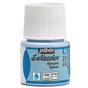 ぺべオ(Pebeo) 布用絵具 濃色生地にも描ける セタカラー不透明色45ml スカイブルー 86