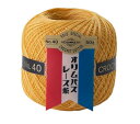 オリムパス製絲 金票 レース糸 #40 Col.521 イエ ロー系 50g 約445m